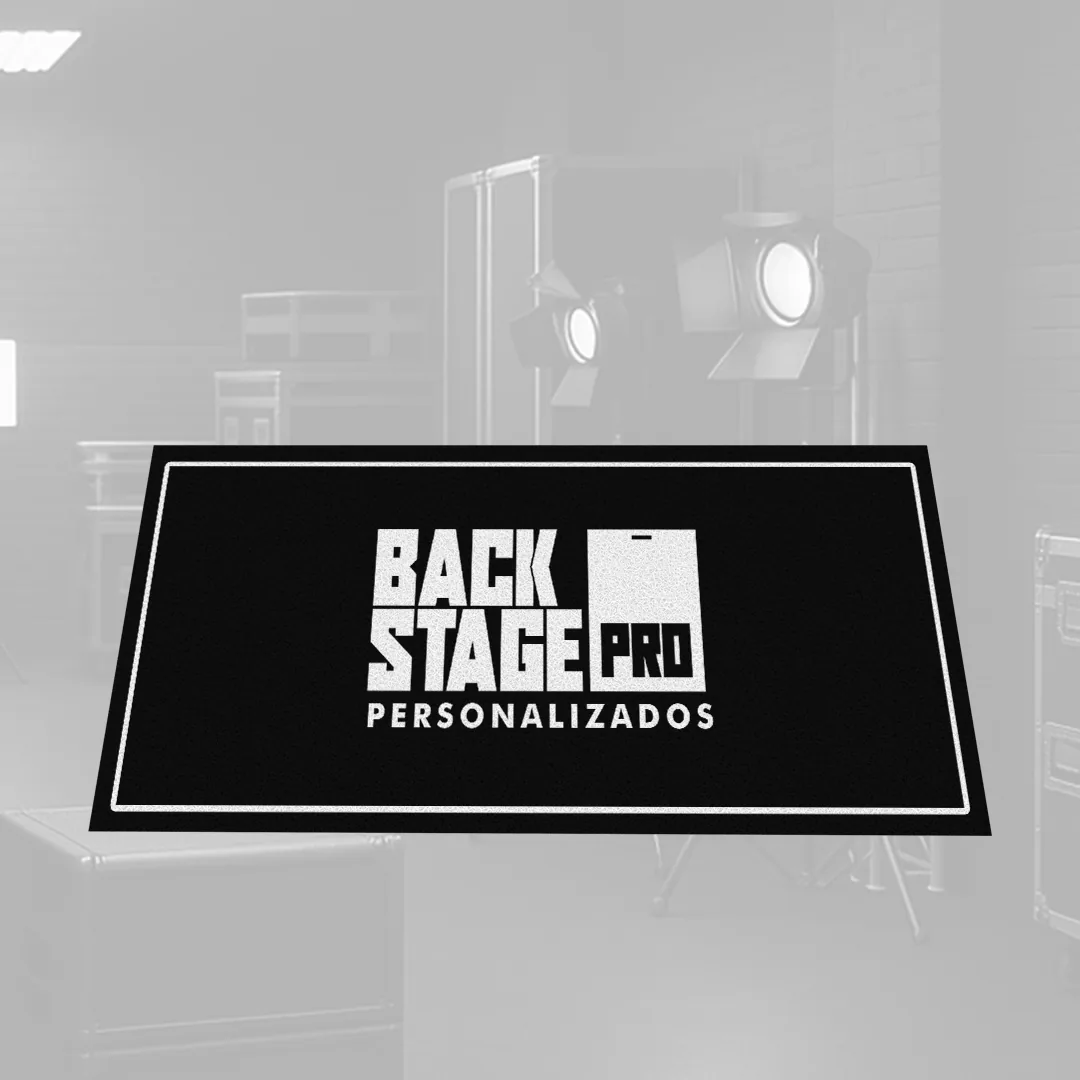 Tapete Palco & Camarim personalizado para eventos e shows