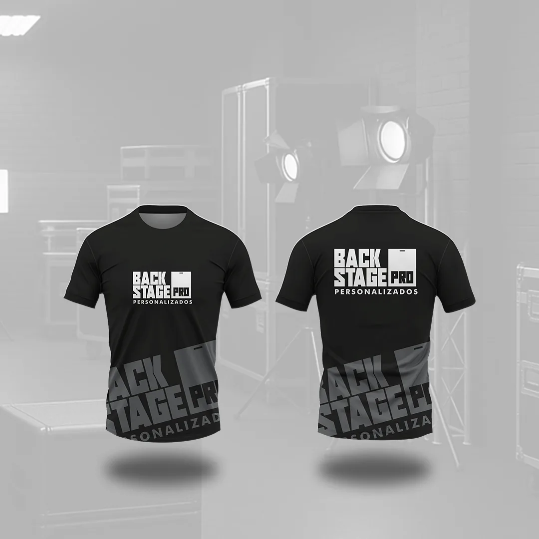 Camiseta DRY Premium - Sublimação personalizado para eventos e shows